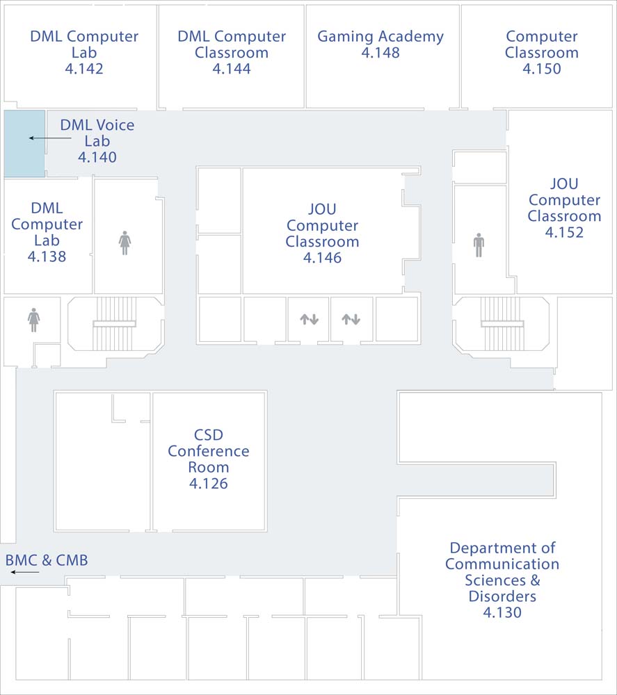 4th floor map